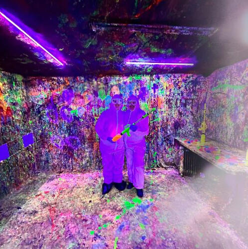 Shattered Box Splatter Room Baton Rouge, Louisiana USA